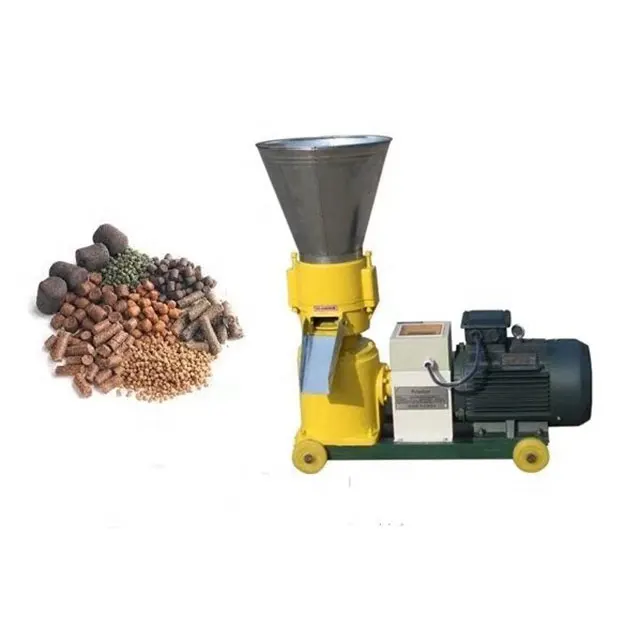 Small Animal Feed Fish Meal Pellet Machine Engine Motor Gear Core Components with Bearing Made China for Wood Powder Production