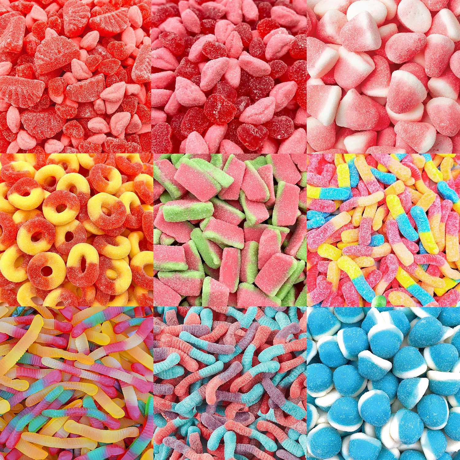 Preferential wholesale customized Halal certificate bulk sour sweet