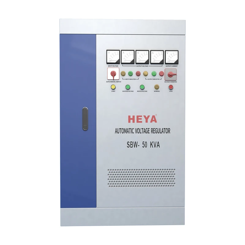 SBW 3-Phase Automatic Voltage Regulator/ Stabilizer 150KVA Industrial SVC Power Compensated SBW-50KVA AC Current Type