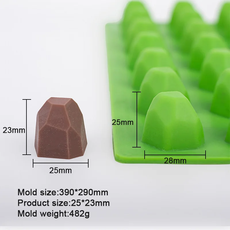 Ainika Factory Silicon Candy Mould Chocolate Candy Silicone Mold For