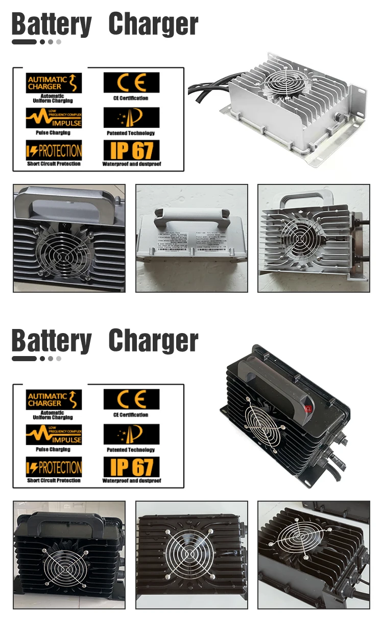 Can Bus Control 24v 36v 48v Li-ion Portable Obc Battery Charger - Buy ...