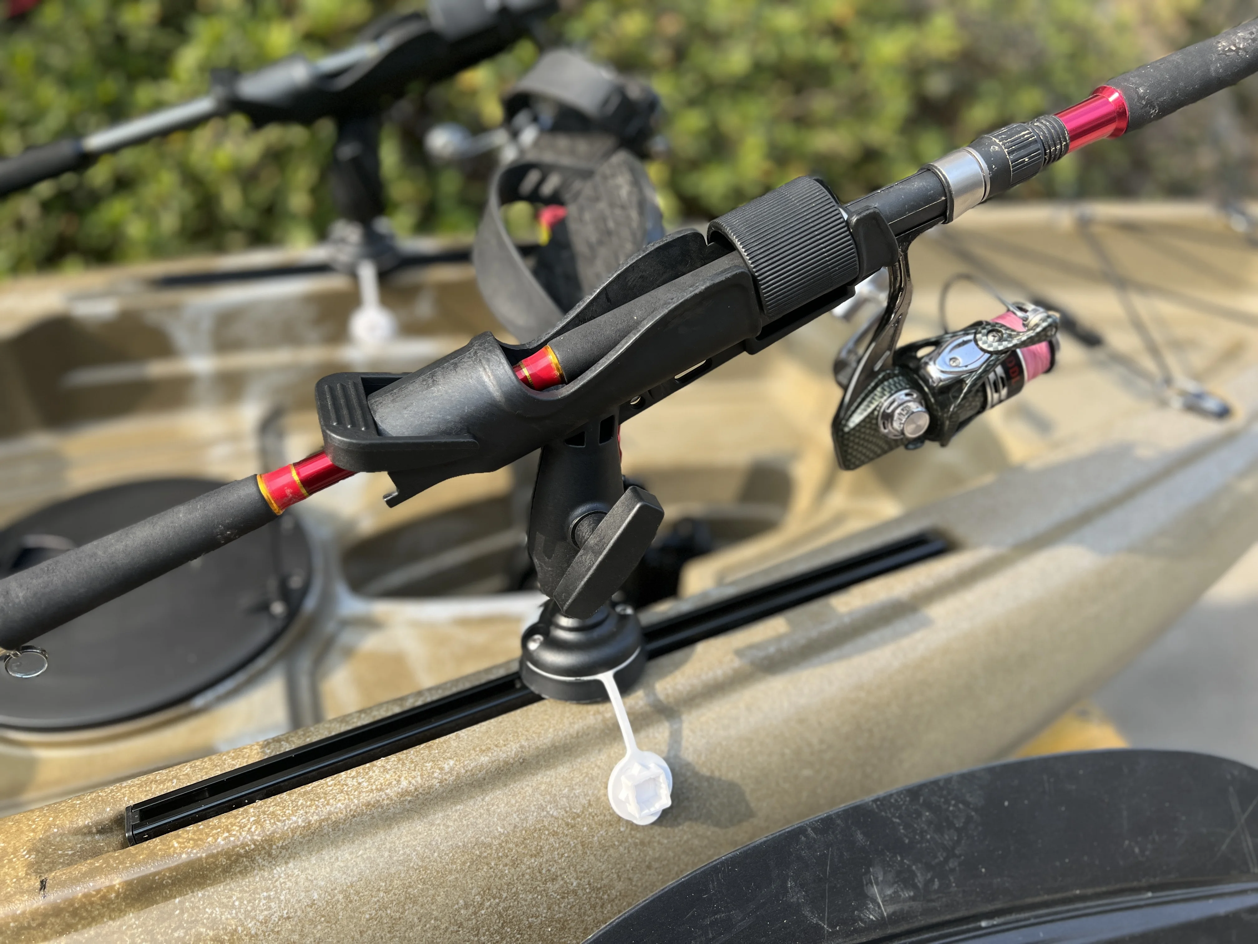 9ft Single Person Modular Fishing Kayak Two Section Pedal Drive Kayak