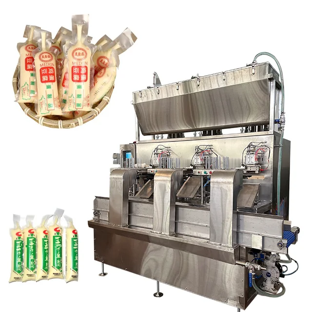 Egg Tofu Pouch Packing Machine for Thailand