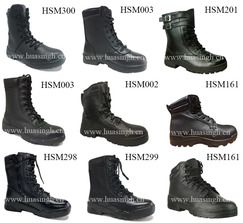 6inch+4inch military boots