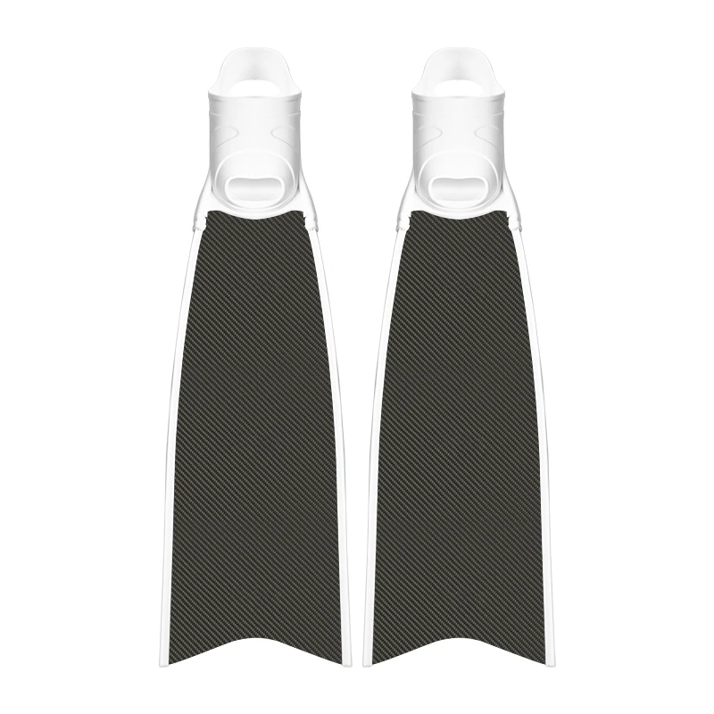 Cheap Price Long Flipper Carbon Fiber Blade for Freediving Carbon Fiber Diving Fins