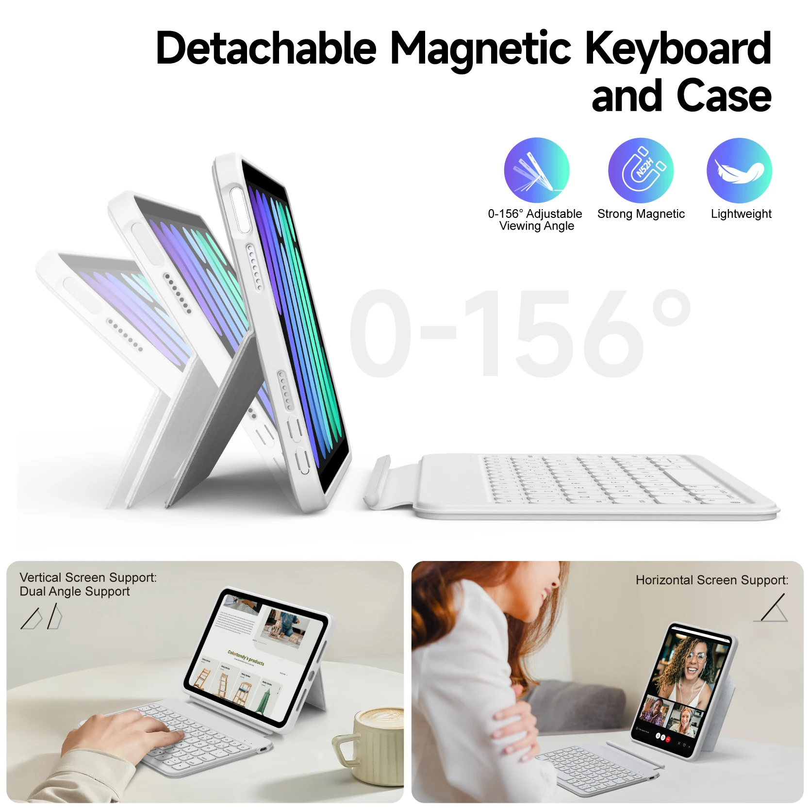 7 detachable magnetic cover with 7 colors backlight auto lock function-8