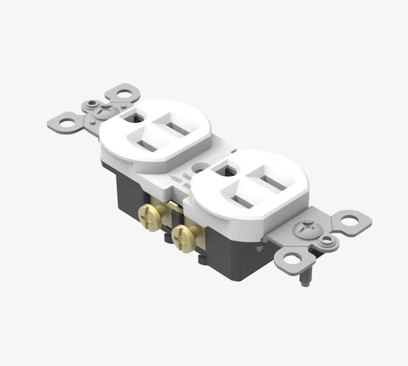 Lumex 15a 125v Nema5-15r Residential Grade Duplex Receptacle Outlet ...