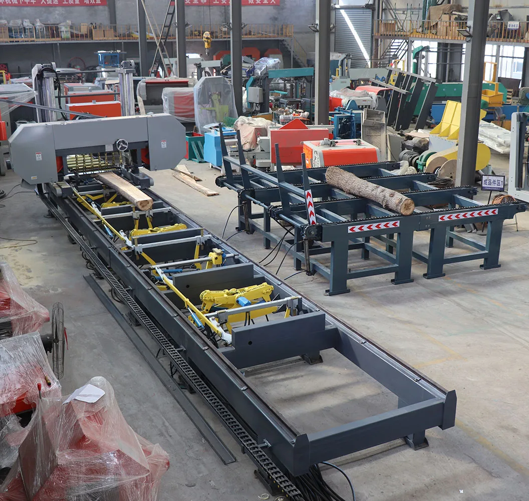 Automatic Hydraulic Horizontal Band Saw,Portable Sawmill,Wood Saw ...