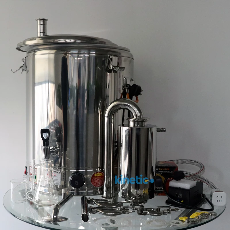 Herbal Oil Extract Steam Distillation Essential Oil Extraction Machine