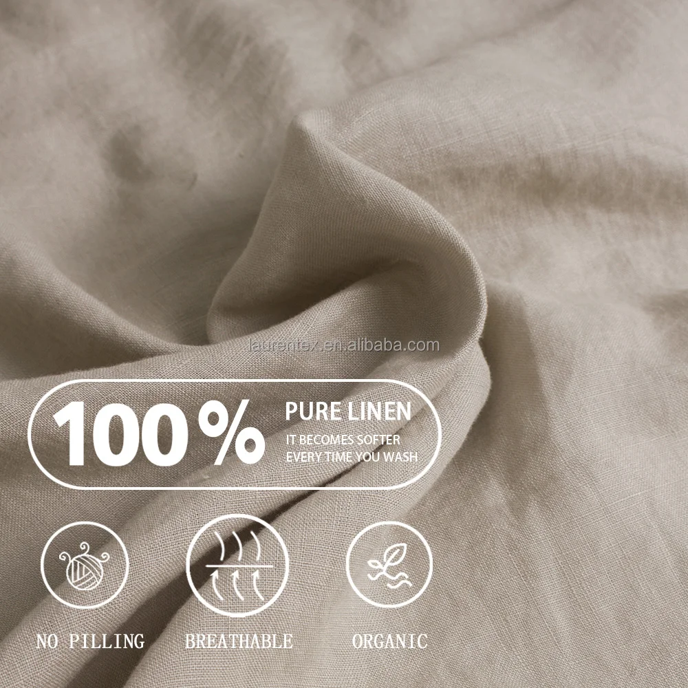 Shop Our Hot Sale 100% Linen Fabric for Shirt Dress & Bedding