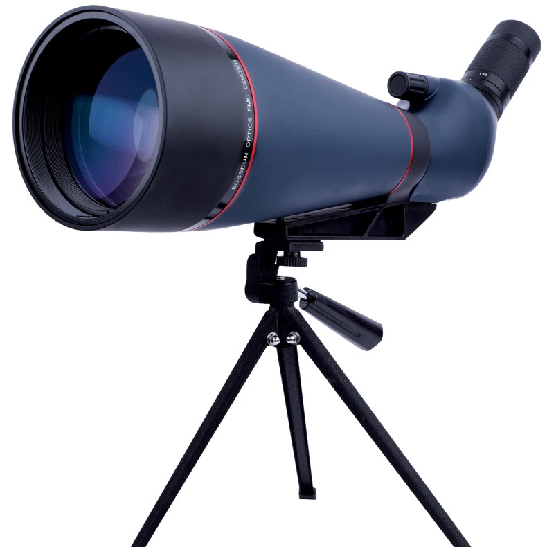 HOLLYVIEW 100mm Big Objective Optimized Long Range Zoom Scope 25-75x100 Optical Spotting Scope for Phone