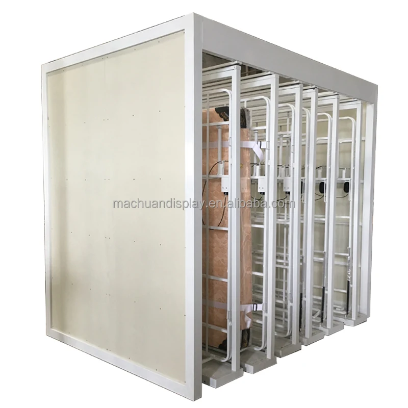 Factacry Price Metal Push Pull And Sliding Mattress Display Stand