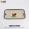 Rooster with a street-style vibe [8-inch rectangular plate]