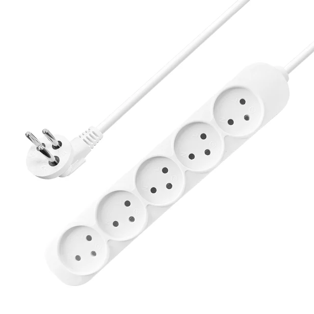 Israel 5 Ways Power Strip Without Switch Multi-functional Socket Hot Selling Socket 2M Wire Plug