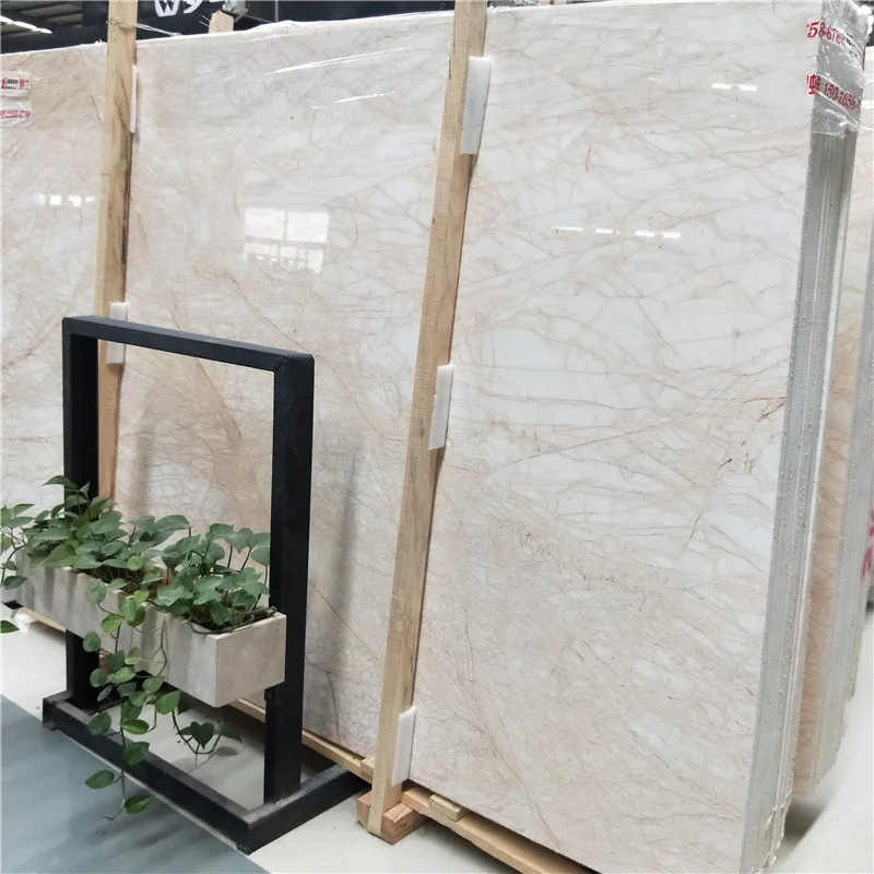 product gold vein gloden spider beige marble slab for indoor living room wall flooring tiles design-4