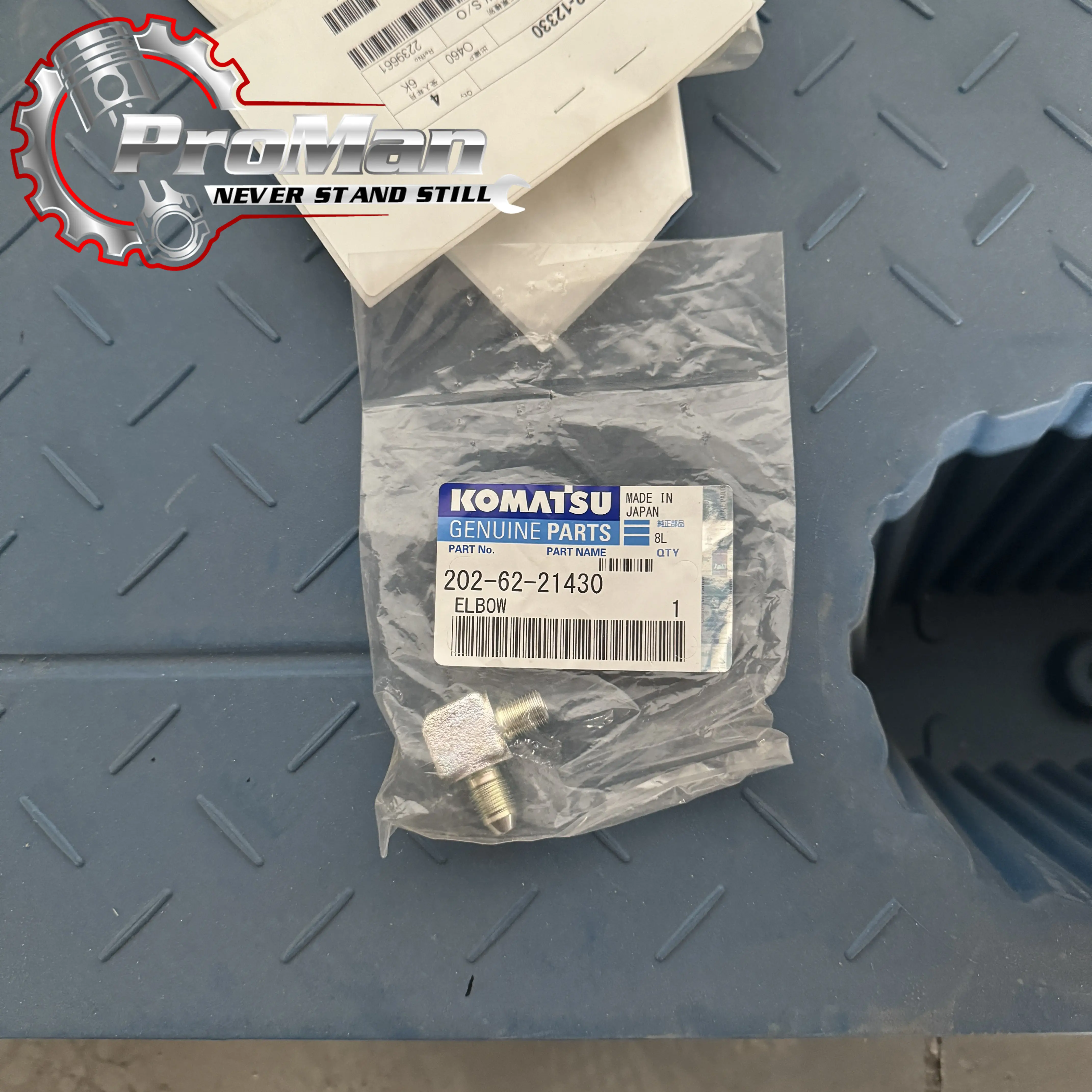 202-62-21430 Hydraulic Elbow - OEM Replacement for Cat/komatsu