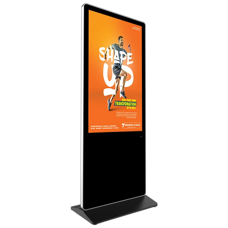 Factory Floor Stand Touch Kiosk Advertising Screen Touch Kiosk Digital Signage and Displays Advertising Players