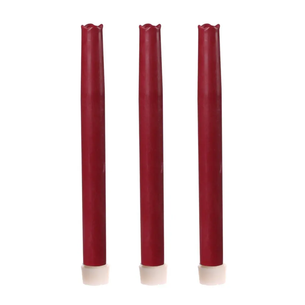 Remote Control Non Drip 3d Led Taper Candle Wholesale Ultra Realistic Flameless Wax Candle