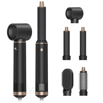 2025 New Trend 5 in 1 Hair Styler Hair Dryer Hot Air Brush Multifunctional Blow Dryer Brush