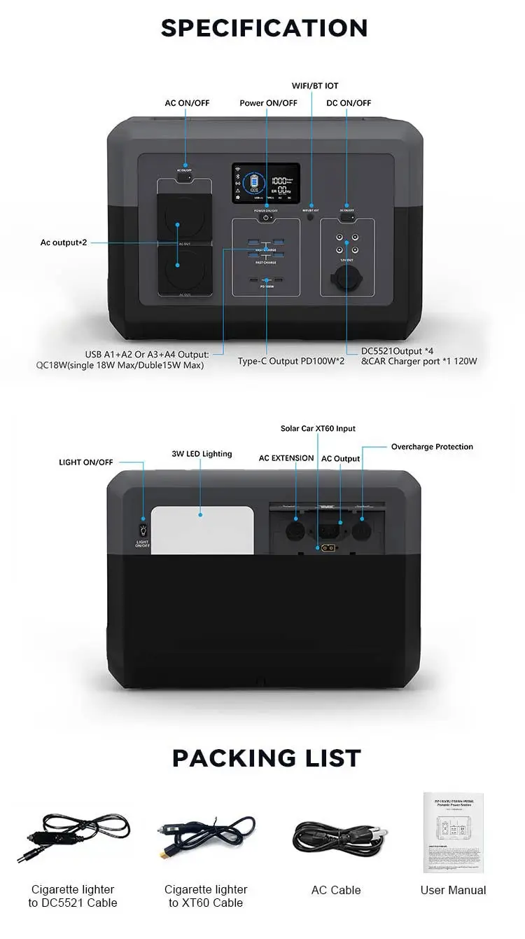 600W 1200W 1800W 2400W 3000w 5000w UPS Generator Solar Lifepo4 Lithium Battery Portable Power Supply Station With Solar Panels supplier