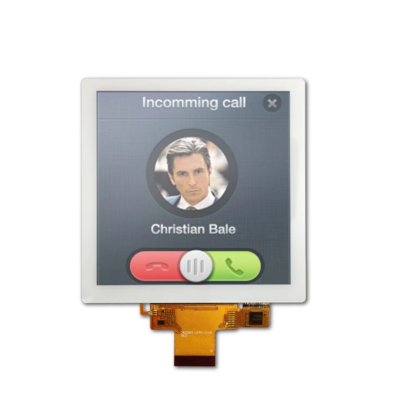 4 inch square tft lcd display 720x720 resolution ips screen with capacitive touch screen
