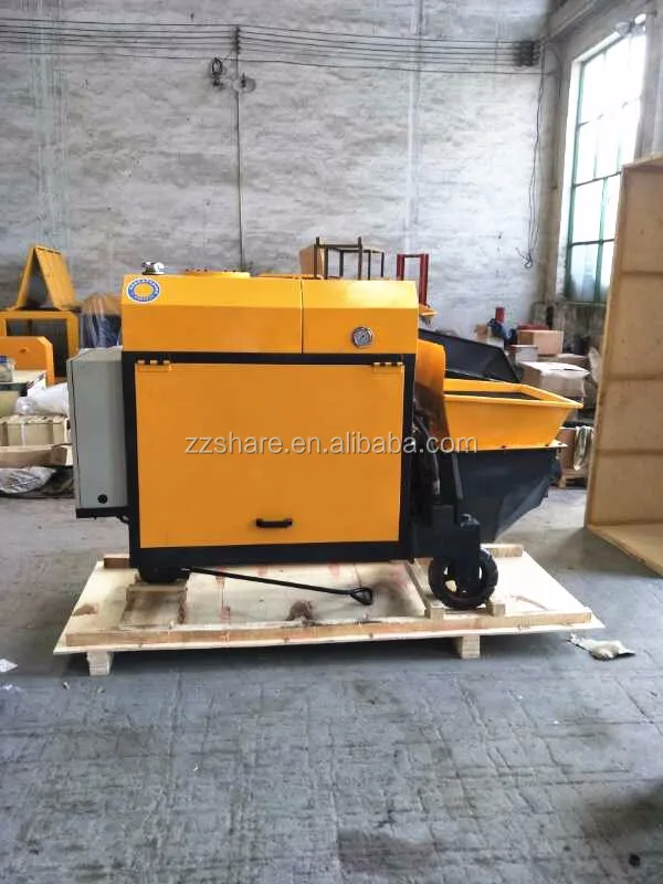Small Concrete Mixer with Pump Delivery Pipe for Sale