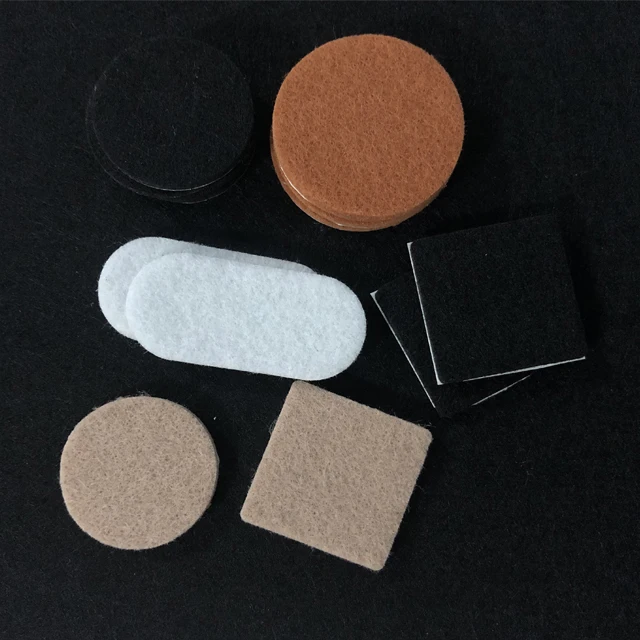 adhesive felt pads Furniture Protector white Brown Black Felt Pads