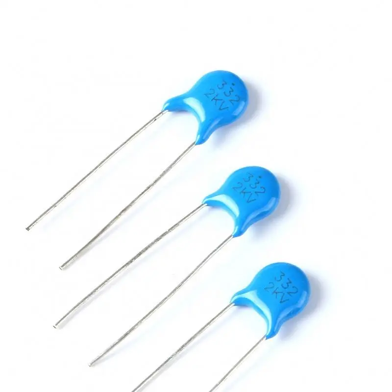 10-Piece High Voltage Ceramic Capacitor Assortment - 6KV, Axial, Values 101-501pF 2 thumbnail image