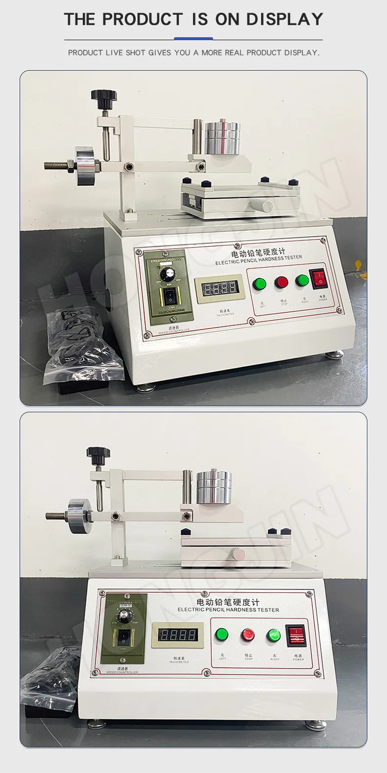 Pencil Hardness Tester Paint Coating Surface Scratch Tester Desktop