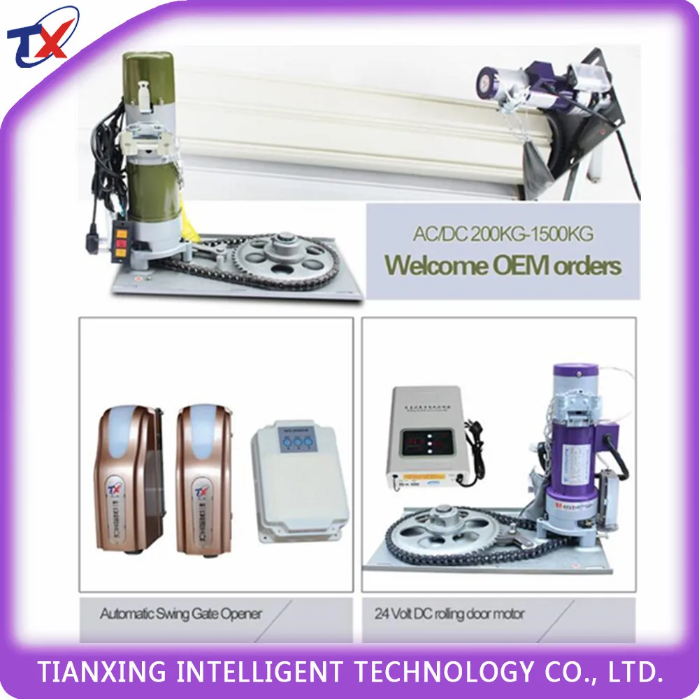 Tianxing Rolling Shutter Door Motor with Low Noise