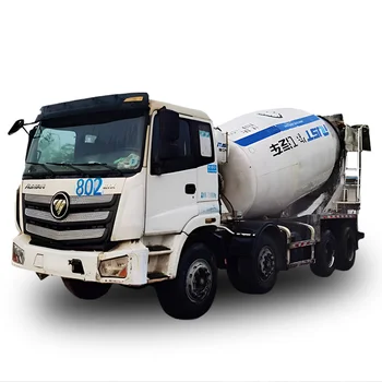 Top Supplier Direct Sale Used CIMC Cement Mixer 8X4 12cbm howo chassis  Used Concrete Mixing Truck concrete machinery