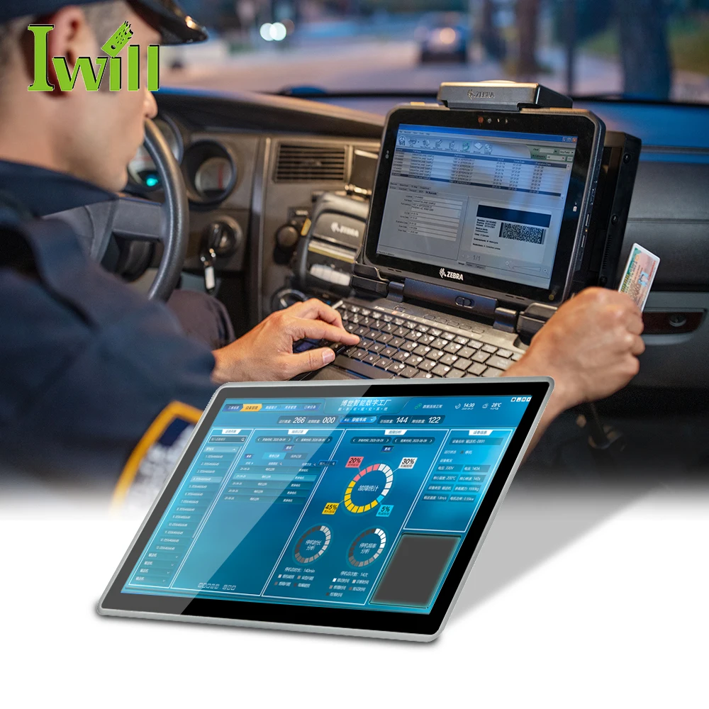 15インチタッチスクリーンj1900オールインワンエッジコンピューテ