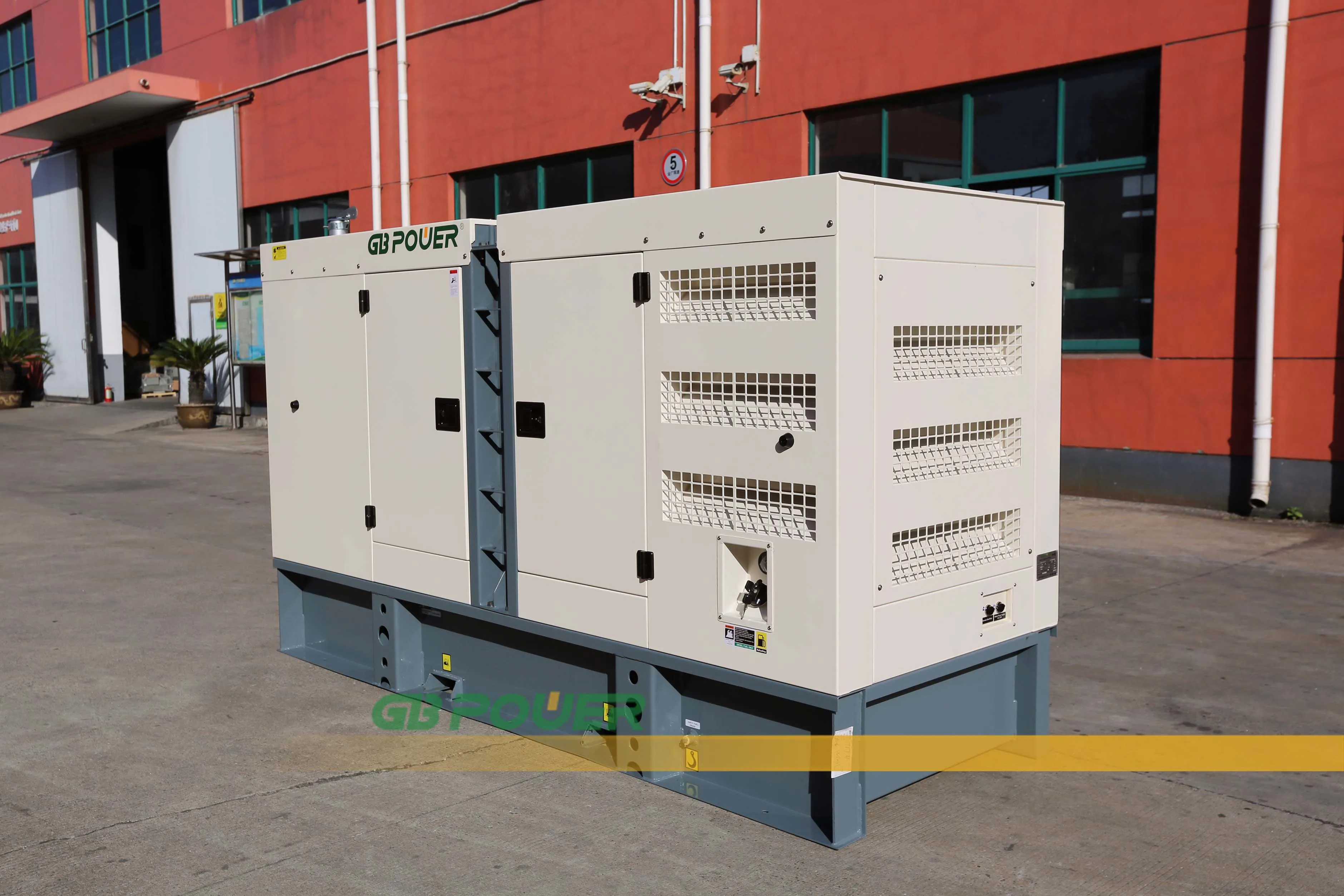 Natural Gas Generator GB3.9-GN Engine Best Genset  56.25KVA/61.875KVA UCI 224E14 Alternator
