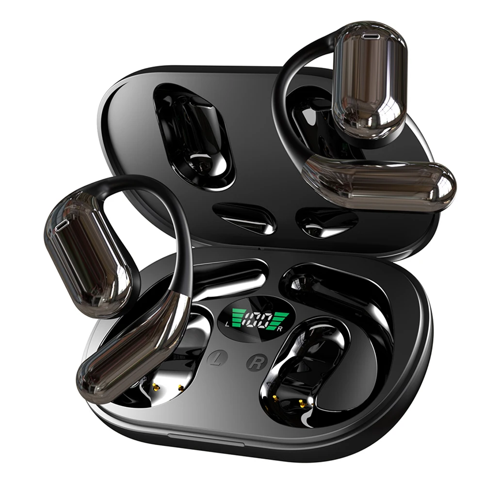 2024 YYK-Q16 Wireless Earphones BT 5.3 Mic Sports Stereo Ear Buds Waterproof Over-Ear Ea aperçu 4