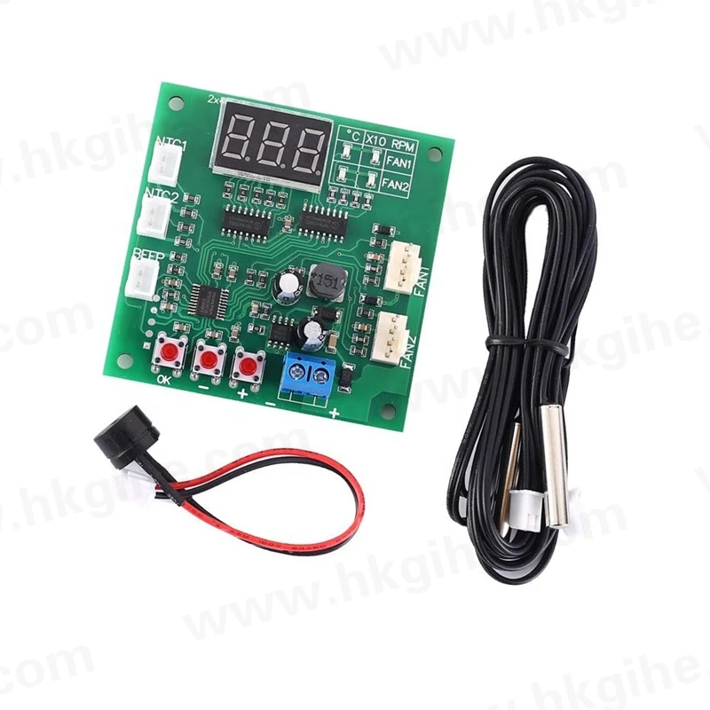 Fan, 2-Channel, 4-Wire, PWM, 12V - detail 2