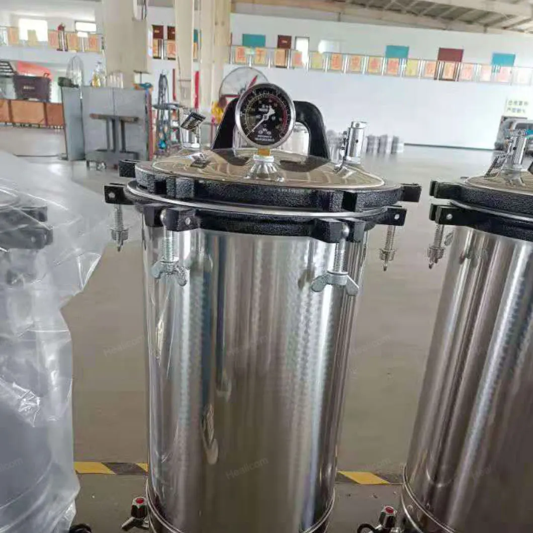 Hot Sale 18L 24L 30L Factory Direct Portable Pressure Steam Autoclave Sterlizer factory