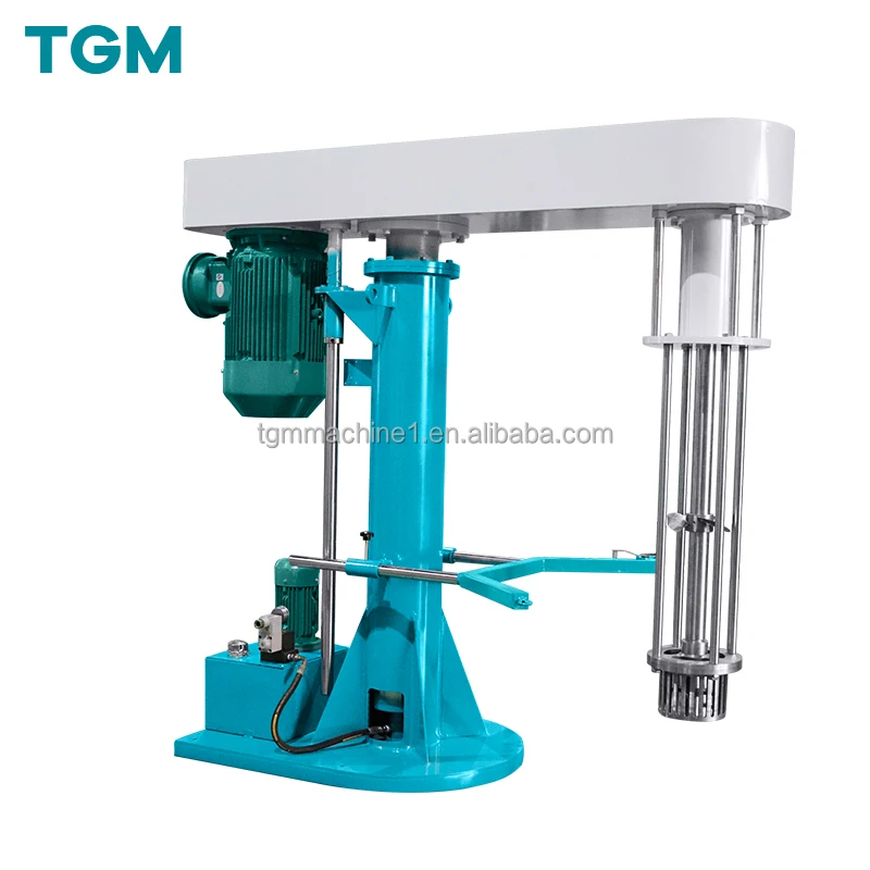 TGM paper coating automotive paint ink industry high shear emulsion homogeneous dispersion mixer