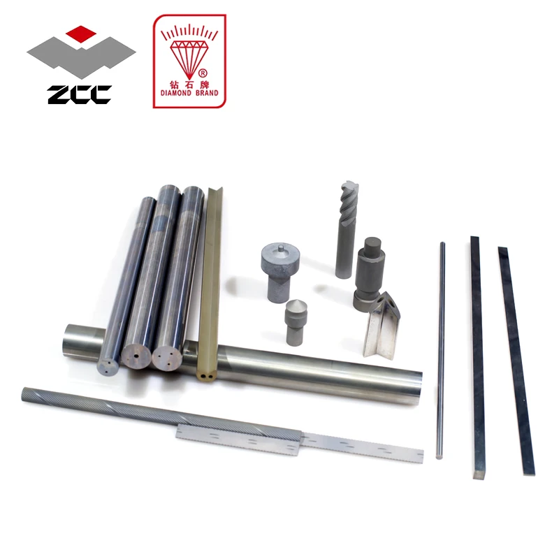 zhuzhou cemented carbide works rods blanks with one central coolant hole