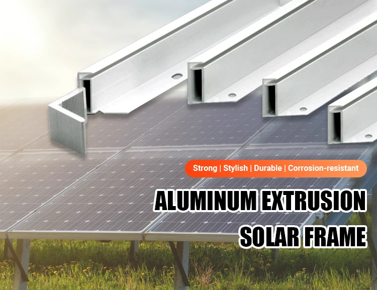 Factory Direct Cheap Aluminum Extrusion 6063 Light Weight Solar Panel
