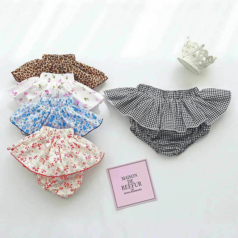 Wholesale Summer Printed Floral Baby Pants & Shorts Cute Dress