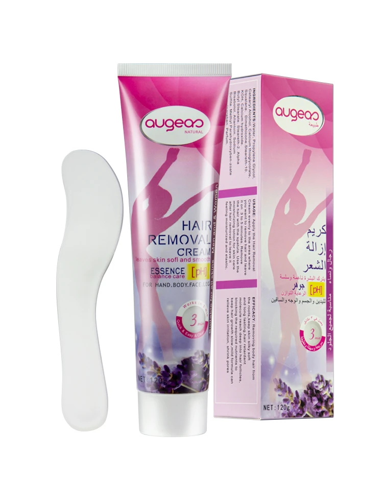 OEM Augeas Brand Depilatory Private Label Permanent Hair Removal Cream