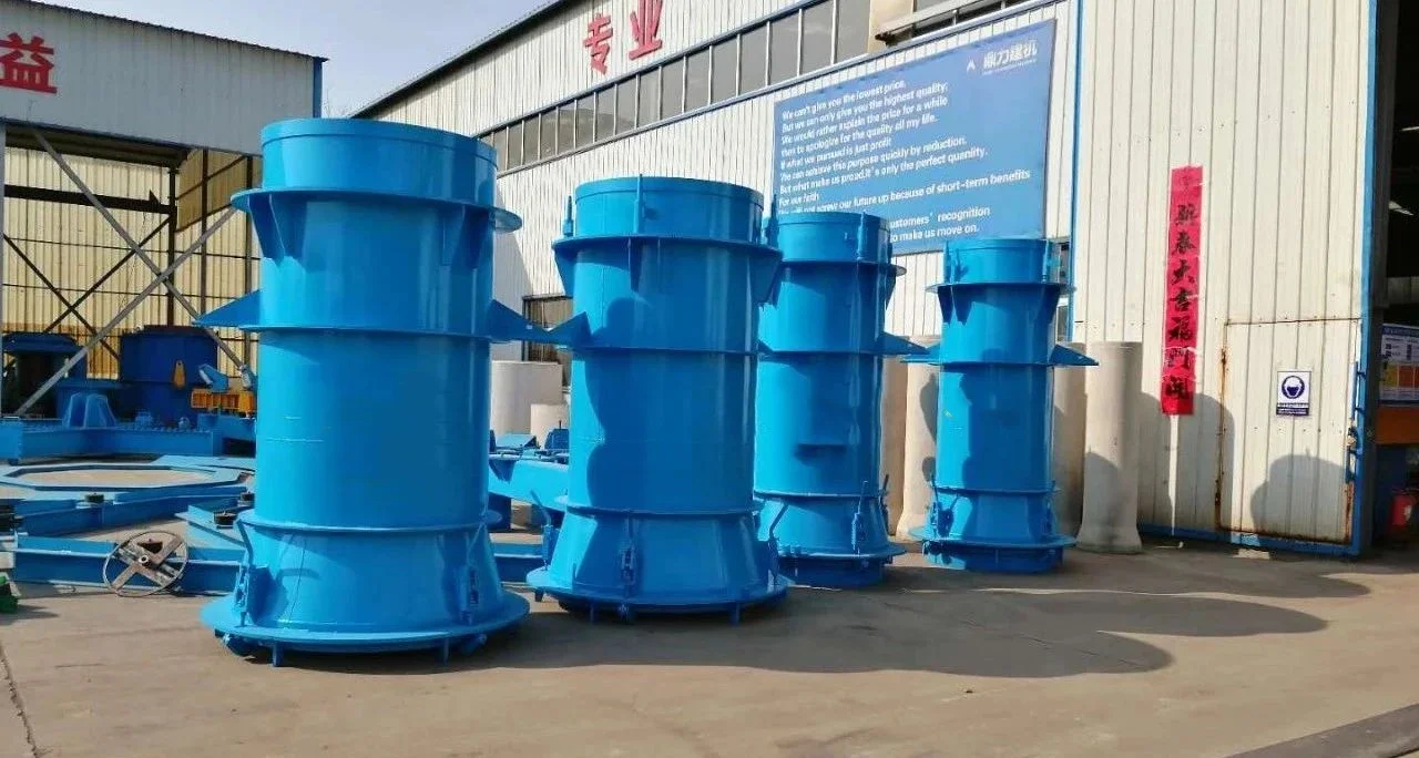 High Yield Fully Automatic Core Lifting Concrete  Culvert Cement Pipe Manufacturing Machine
