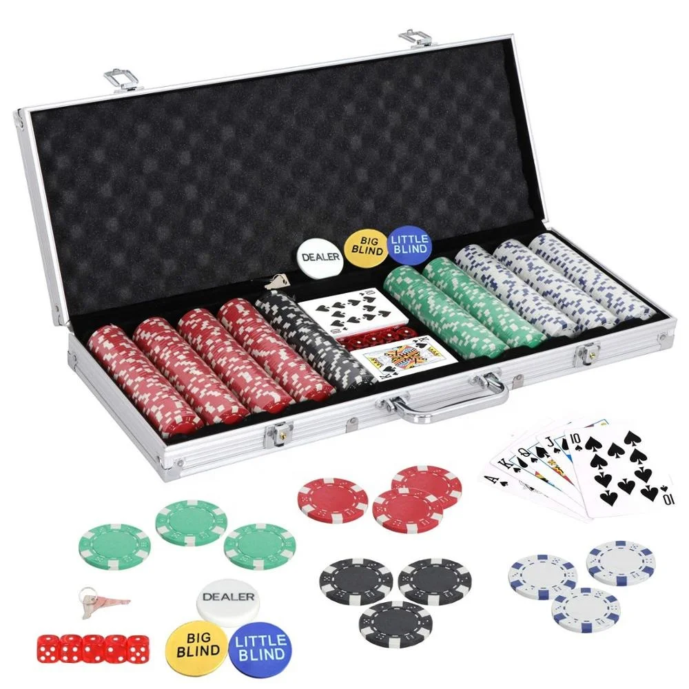 500 Casino Chip Texas Hold'em Style Poker Chip Aluminum Set - Buy 500 Set,Poker Chip Chip Set Product on Alibaba.com