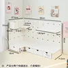 Corner pegboard shelf - upgraded version with 3 drawers