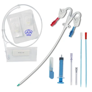 long term hemodialysis catheter set peritoneal dialysis catheter