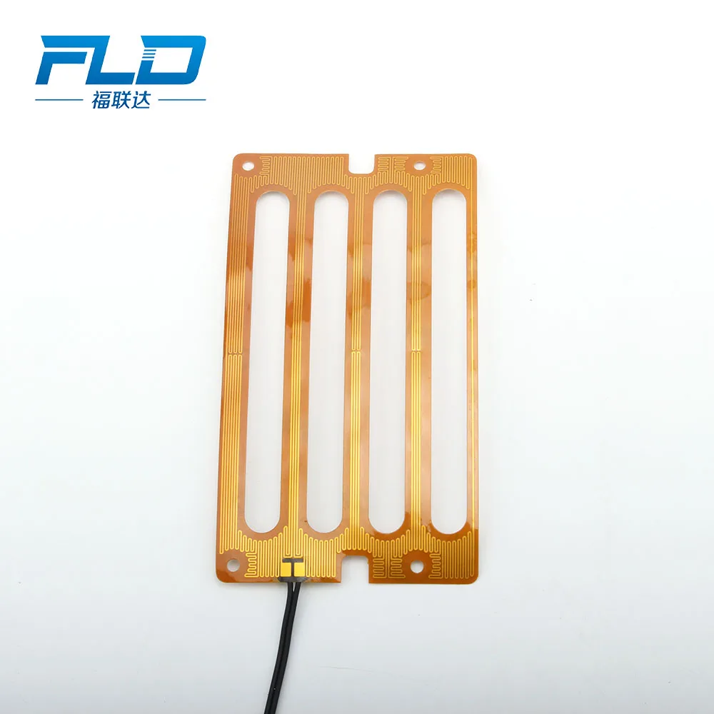 Customizable Flexible Polyimide Heater Beauty Instrument Export Korea Special Electric Heat Film Battery Heater Made Silicone