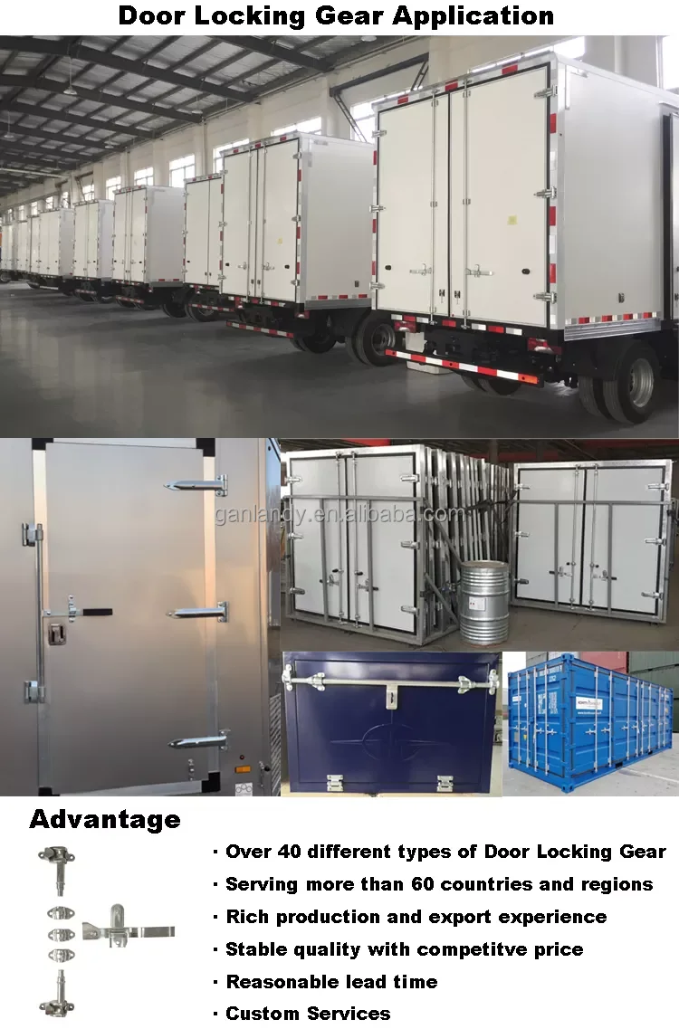 Cargo Container Parts Shipping Truck Trailer Door Lock Set Trailer Door ...