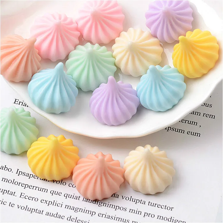 Конфеты из смолы с плоской задней стороной, кабошон, шоколадные бусины, поделки для скрапбукинга, аксессуары «сделай сам»