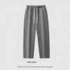 Dark Gray Straight-leg pants