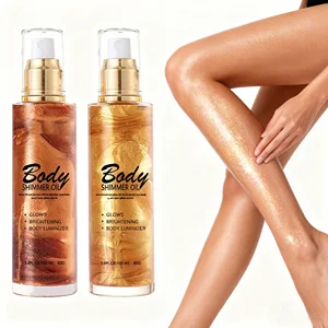 Organic Nutritious Moisturizing Tanning Lotion Body Glitter Self Tanning Oil Bronzer Spray Tanning Cream Healthy Glow Vitamin E